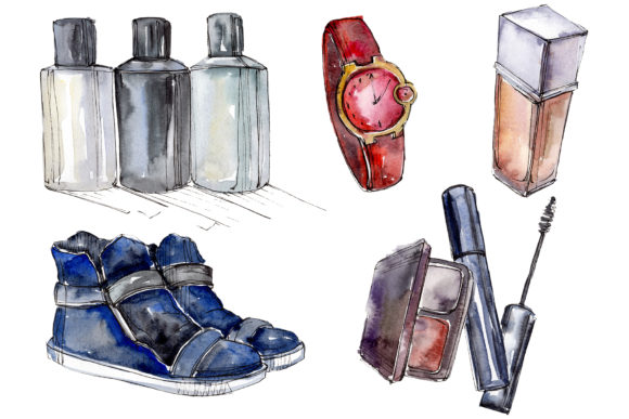 Fantasy Fashion Watercolor Illustrations Review