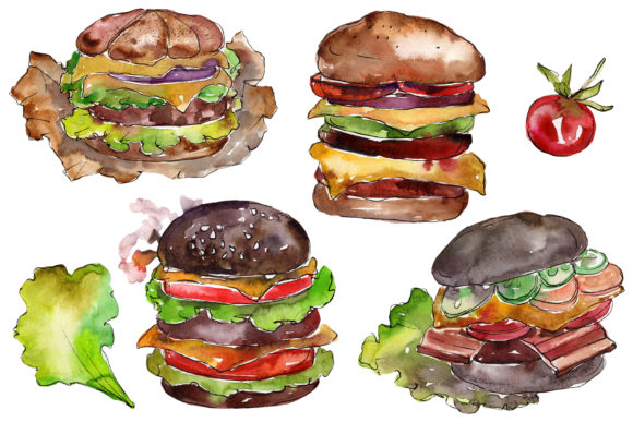 Reviewing Hamburger Black Crunchy Watercolor