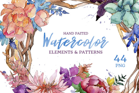 Succulent Watercolor Flowers: A Designer Review