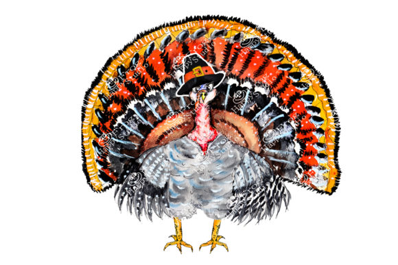 Watercolor Thanksgiving Turkey Clipart Review