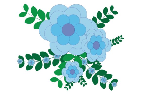 Watercolor Vector Flowers & Illustrations